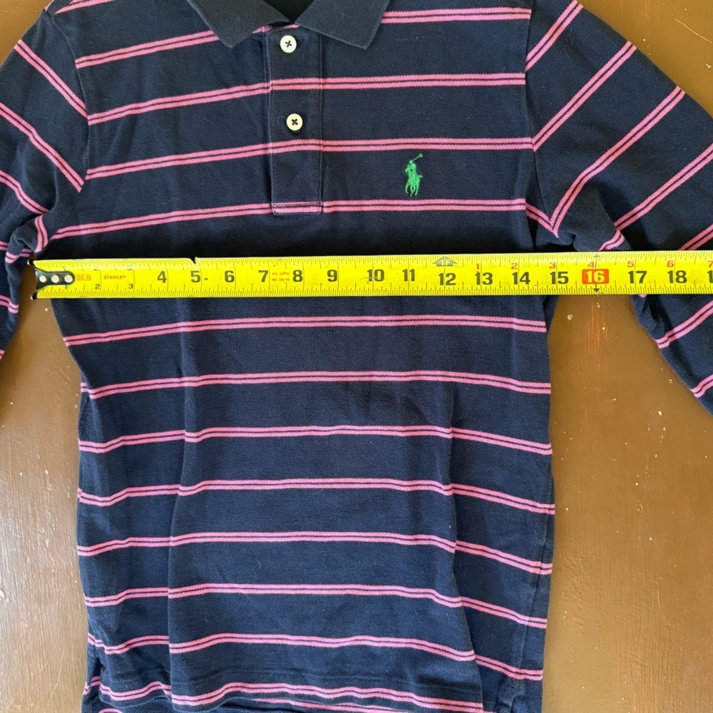 Ralph Lauren Sport long sleeved “The skinny polo” shirt. Boys Medium. NWOT. - Picture 7 of 8